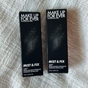 ⭐️ 5 for $20 - 2 New Makeup Forever Mist & Fix Minis .35oz each